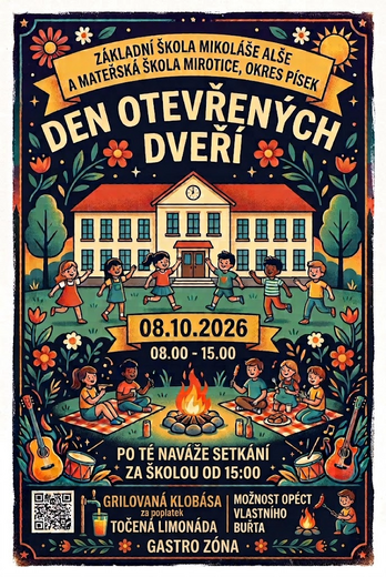 Den otevřených dveří a setkání za školou