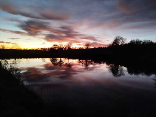 Soumrak u rybníka.jpeg